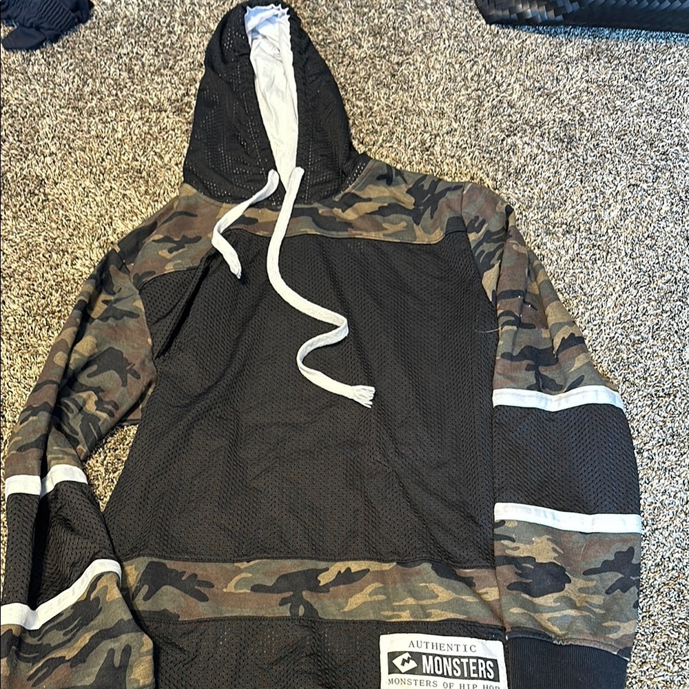 ‘Monsters of Hiphop’ Camouflage Men's Sweater